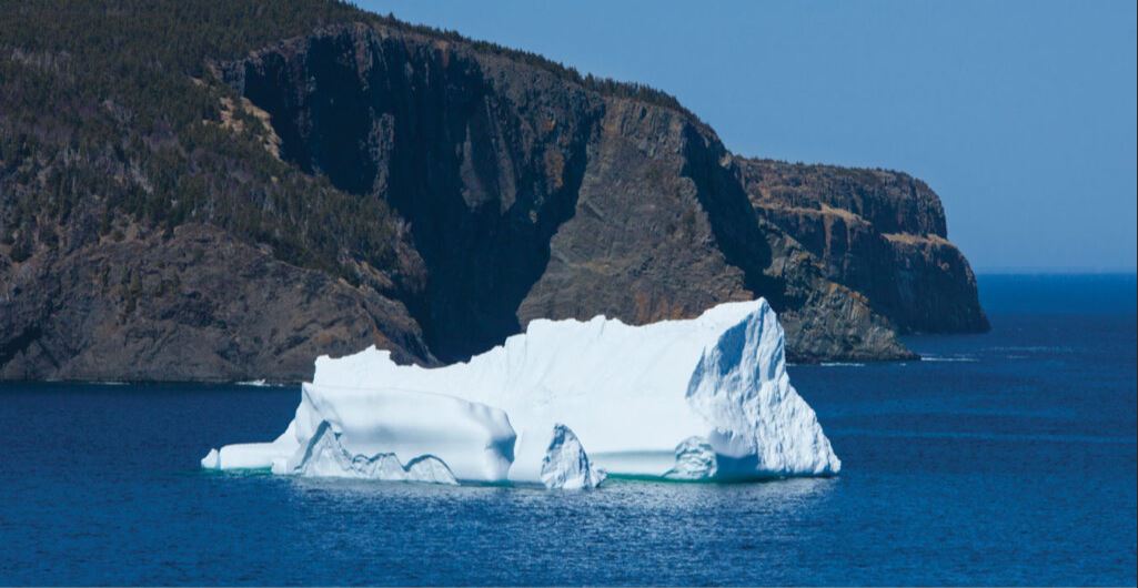 Spotting av isfjell